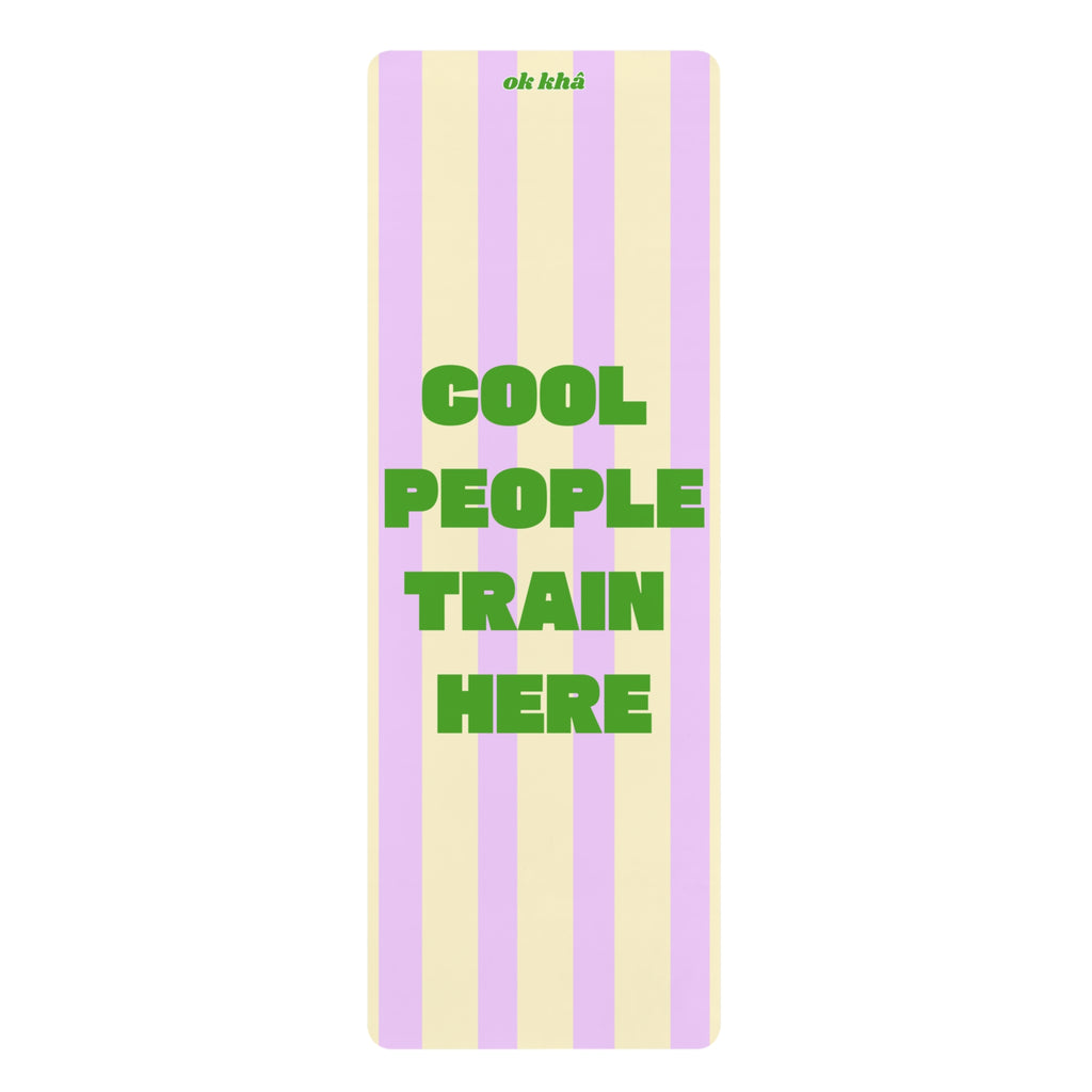 Yoga mat - Cool People only