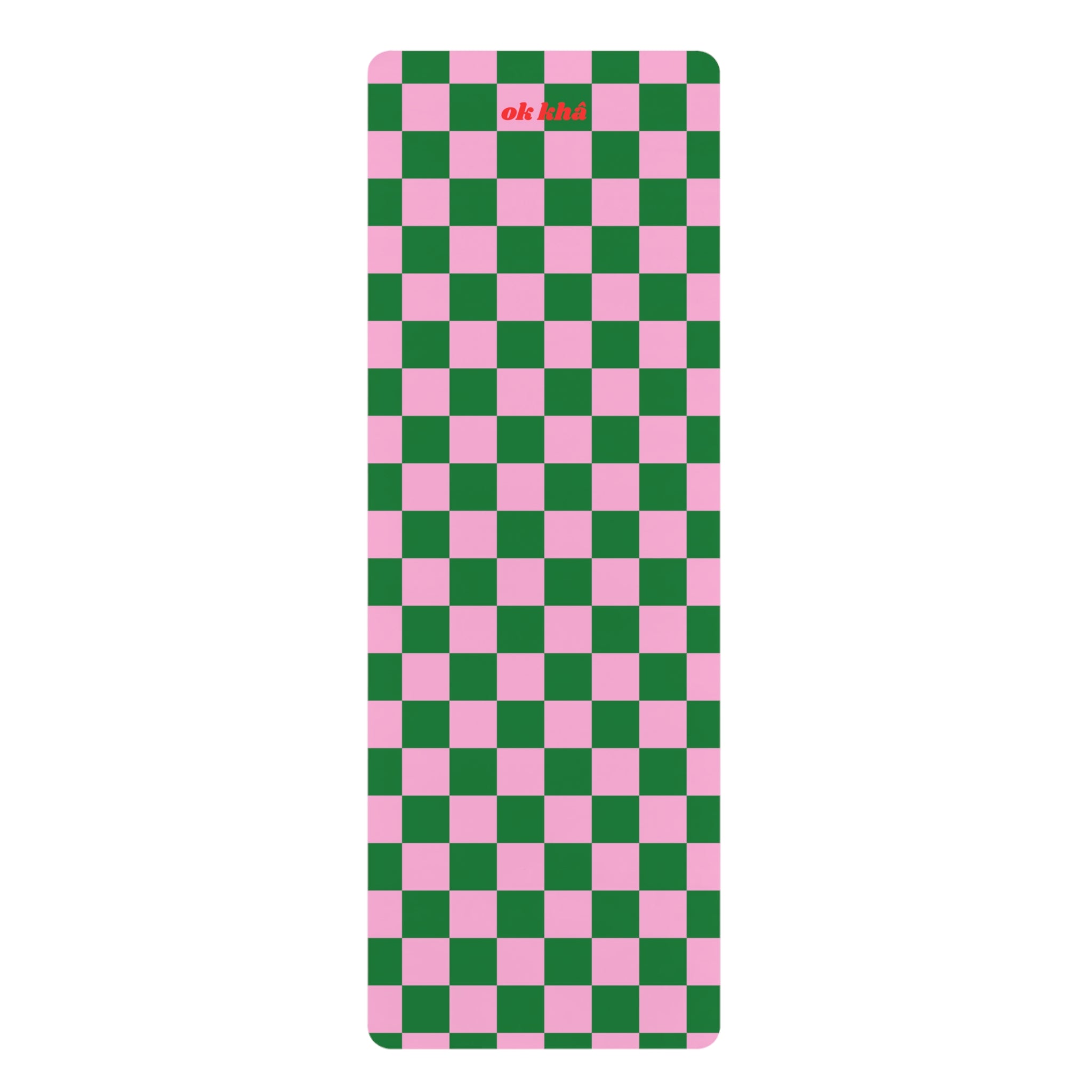 Yoga Mat - Funky check