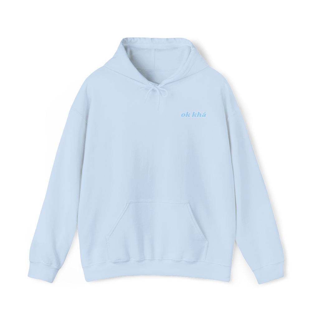 Hoodie - Sky blue