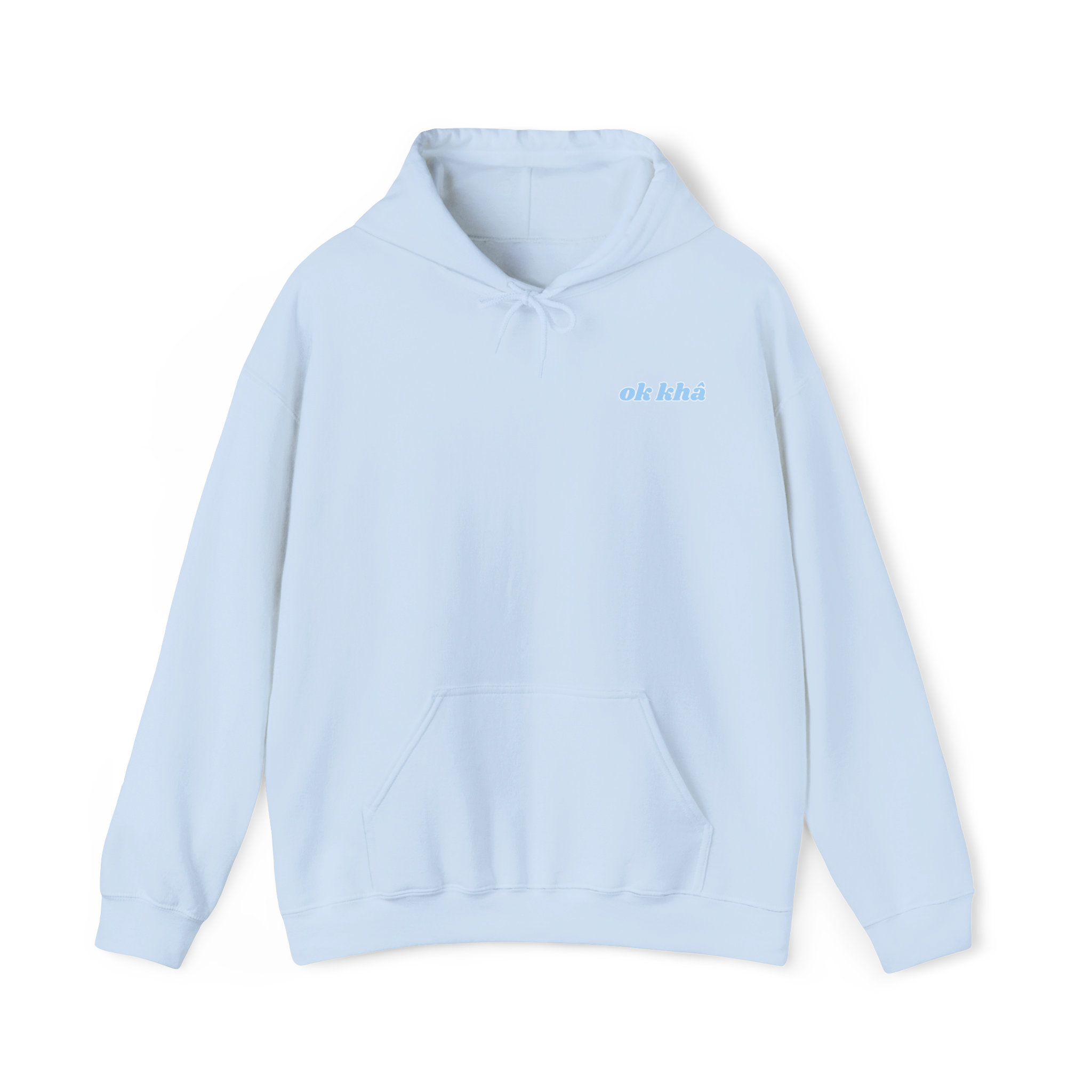Hoodie - Sky blue